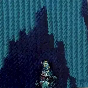 AHMET YEŞİL tarafından 2019 yılında 25x25 cm ölçülerinde Tuval üzeri yağlı boya tekniği ile yapılmıştır.