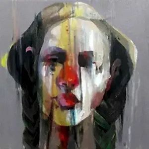 HAKAN ERASLAN tarafından 2019 yılında 25x25 cm ölçülerinde Tuval üzeri akrilik boya tekniği ile yapılmıştır.