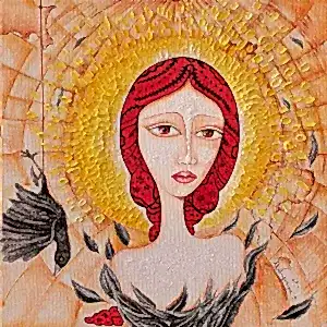 ZEKİYE AKALIN tarafından 2019 yılında 25x25 cm ölçülerinde Tuval üzeri yağlı boya tekniği ile yapılmıştır.