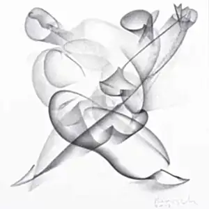 ALİ HERİSCHİ tarafından 2019 yılında 25x25 cm ölçülerinde Kağıt üzeri karışık teknik tekniği ile yapılmıştır.