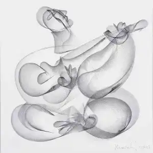 ALİ HERİSCHİ tarafından 2019 yılında 25x25 cm ölçülerinde Kağıt üzeri karışık teknik tekniği ile yapılmıştır.