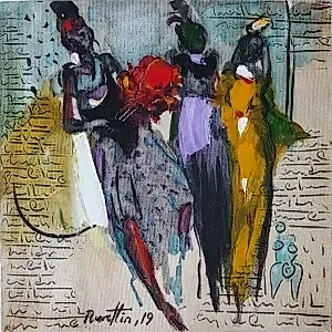 NURETTİN AKKAYA tarafından 2019 yılında 25x25 cm ölçülerinde Tuval üzeri yağlı boya tekniği ile yapılmıştır.