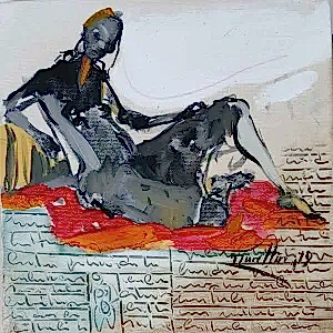 NURETTİN AKKAYA tarafından 2019 yılında 25x25 cm ölçülerinde Tuval üzeri yağlı boya tekniği ile yapılmıştır.