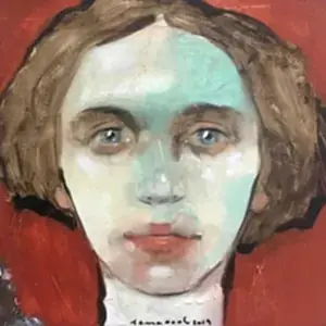 SEMA ÖCAL tarafından 2019 yılında 25x25 cm ölçülerinde Tuval üzeri yağlı boya tekniği ile yapılmıştır.