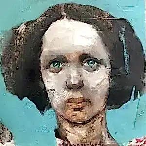 SEMA ÖCAL tarafından 2019 yılında 25x25 cm ölçülerinde Tuval üzeri yağlı boya tekniği ile yapılmıştır.