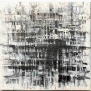 AYHAN ÇETİN tarafından 2019 yılında 25x25 cm ölçülerinde Tuval üzeri akrilik boya tekniği ile yapılmıştır.