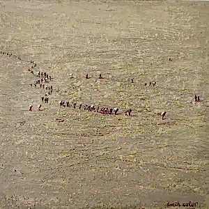 SALİH ÇAKAR tarafından 2024 yılında 25x25 cm ölçülerinde Tuval üzeri yağlı boya tekniği ile yapılmıştır.