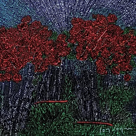 MURAT ÖZDOĞRU tarafından 2025 yılında 25x25 cm ölçülerinde Tuval üzeri akrilik boya tekniği ile yapılmıştır.