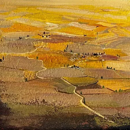 SALİH ÇAKAR tarafından 2025 yılında 25x25 cm ölçülerinde Tuval üzeri yağlı boya tekniği ile yapılmıştır.