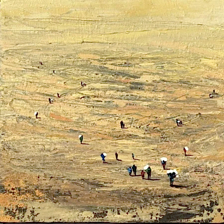 SALİH ÇAKAR tarafından 2025 yılında 25x25 cm ölçülerinde Tuval üzeri yağlı boya tekniği ile yapılmıştır.