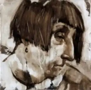 SEMA ÖCAL tarafından 2015 yılında 25x25 cm ölçülerinde Tuval üzeri akrilik boya tekniği ile yapılmıştır.