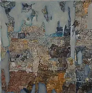 BİNNUR YÜCEBAŞ RUOCCO tarafından 2015 yılında 25x25 cm ölçülerinde Tuval üzeri yağlı boya tekniği ile yapılmıştır.