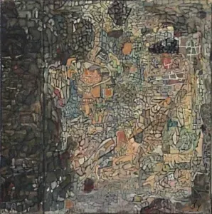 BİNNUR YÜCEBAŞ RUOCCO tarafından 2015 yılında 25x25 cm ölçülerinde Tuval üzeri yağlı boya tekniği ile yapılmıştır.