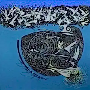 ENGİN KORKMAZ tarafından 2015 yılında 25x25 cm ölçülerinde Tuval üzeri akrilik boya tekniği ile yapılmıştır.