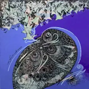 ENGİN KORKMAZ tarafından 2015 yılında 25x25 cm ölçülerinde Tuval üzeri akrilik boya tekniği ile yapılmıştır.