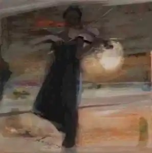 HAKAN ERASLAN tarafından 2015 yılında 25x25 cm ölçülerinde Tuval üzeri akrilik boya tekniği ile yapılmıştır.