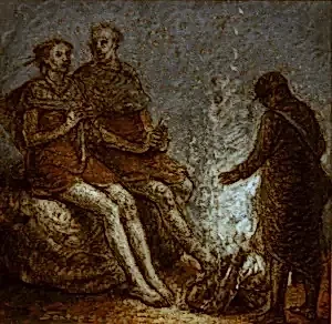 SERTAP YEĞİN tarafından 2016 yılında 25x25 cm ölçülerinde Kağıt üzeri karışık teknik tekniği ile yapılmıştır.