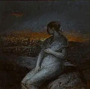 SERTAP YEĞİN tarafından 2016 yılında 25x25 cm ölçülerinde Kağıt üzeri karışık teknik tekniği ile yapılmıştır.