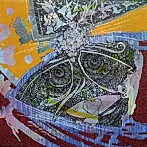 ENGİN KORKMAZ tarafından 2016 yılında 25x25 cm ölçülerinde Tuval üzeri akrilik boya tekniği ile yapılmıştır.