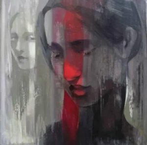 HAKAN ERASLAN tarafından 2016 yılında 25x25 cm ölçülerinde Tuval üzeri yağlı boya tekniği ile yapılmıştır.