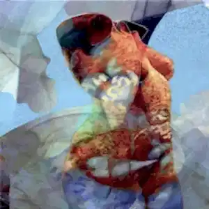 NECMETTİN ÖZLÜ tarafından 2016 yılında 25x25 cm ölçülerinde Tuval üzeri karışık teknik tekniği ile yapılmıştır.