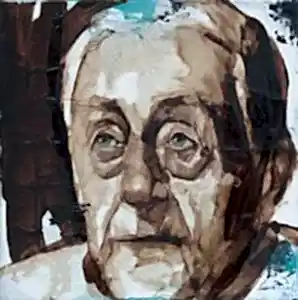 SEMA ÖCAL tarafından 2016 yılında 25x25 cm ölçülerinde Tuval üzeri yağlı boya tekniği ile yapılmıştır.