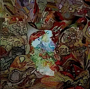 BİNNUR YÜCEBAŞ RUOCCO tarafından 2016 yılında 25x25 cm ölçülerinde Tuval üzeri yağlı boya tekniği ile yapılmıştır.