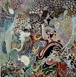 BİNNUR YÜCEBAŞ RUOCCO tarafından 2016 yılında 25x25 cm ölçülerinde Tuval üzeri yağlı boya tekniği ile yapılmıştır.