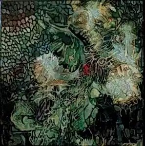 BİNNUR YÜCEBAŞ RUOCCO tarafından 2016 yılında 25x25 cm ölçülerinde Tuval üzeri yağlı boya tekniği ile yapılmıştır.