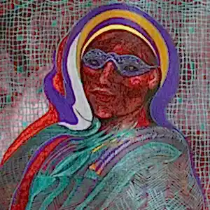 NECMETTİN ÖZLÜ tarafından 2017 yılında 25x25 cm ölçülerinde Tuval üzeri akrilik boya tekniği ile yapılmıştır.