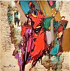 NURETTİN AKKAYA tarafından 2017 yılında 25x25 cm ölçülerinde Tuval üzeri yağlı boya tekniği ile yapılmıştır.