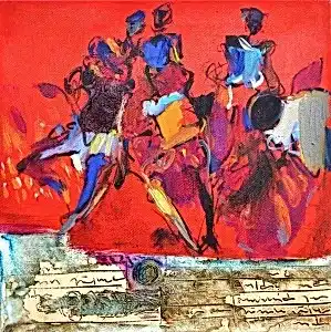 NURETTİN AKKAYA tarafından 2017 yılında 25x25 cm ölçülerinde Tuval üzeri yağlı boya tekniği ile yapılmıştır.