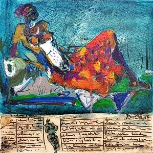 NURETTİN AKKAYA tarafından 2017 yılında 25x25 cm ölçülerinde Tuval üzeri yağlı boya tekniği ile yapılmıştır.