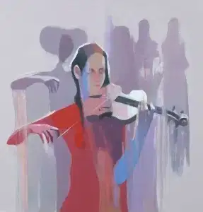 HAKAN ERASLAN tarafından 2017 yılında 25x25 cm ölçülerinde Tuval üzeri akrilik boya tekniği ile yapılmıştır.