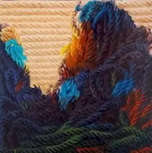 AHMET YEŞİL tarafından 2017 yılında 25x25 cm ölçülerinde Tuval üzeri yağlı boya tekniği ile yapılmıştır.