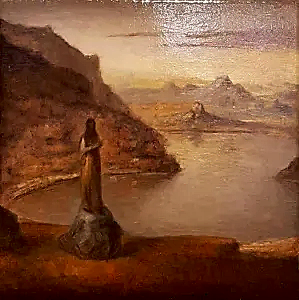 SERTAP YEĞİN tarafından 2017 yılında 25x25 cm ölçülerinde Tuval üzeri yağlı boya tekniği ile yapılmıştır.