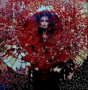 BİNNUR YÜCEBAŞ RUOCCO tarafından 2017 yılında 25x25 cm ölçülerinde Tuval üzeri yağlı boya tekniği ile yapılmıştır.