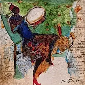 NURETTİN AKKAYA tarafından 2020 yılında 25x25 cm ölçülerinde Tuval üzeri yağlı boya tekniği ile yapılmıştır.