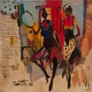 NURETTİN AKKAYA tarafından 2020 yılında 25x25 cm ölçülerinde Tuval üzeri yağlı boya tekniği ile yapılmıştır.