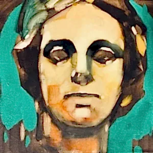 SEMA ÖCAL tarafından 2020 yılında 25x25 cm ölçülerinde Tuval üzeri yağlı boya tekniği ile yapılmıştır.