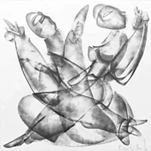 ALİ HERİSCHİ tarafından 2020 yılında 25x25 cm ölçülerinde Kağıt üzeri karışık teknik tekniği ile yapılmıştır.