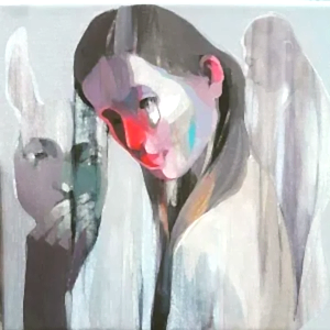 HAKAN ERASLAN tarafından 2021 yılında 25x25 cm ölçülerinde Tuval üzeri akrilik boya tekniği ile yapılmıştır.