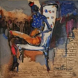 NURETTİN AKKAYA tarafından 2021 yılında 25x25 cm ölçülerinde Tuval üzeri yağlı boya tekniği ile yapılmıştır.