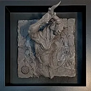 BUĞRA ÖZER tarafından 2021 yılında 25x25 cm ölçülerinde Seramik tekniği ile yapılmıştır.