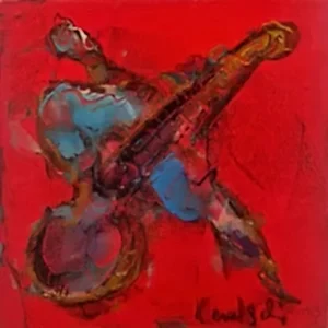 ALİ HERİSCHİ tarafından 2023 yılında 25x25 cm ölçülerinde Tuval üzeri yağlı boya tekniği ile yapılmıştır.