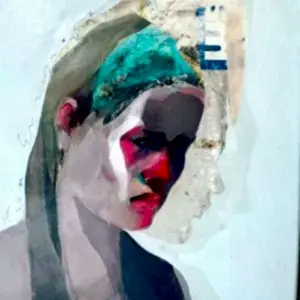 HAKAN ERASLAN tarafından 2023 yılında 25x25 cm ölçülerinde Tuval üzeri akrilik boya tekniği ile yapılmıştır.