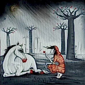 ZEKİYE AKALIN tarafından 2023 yılında 25x25 cm ölçülerinde Tuval üzeri yağlı boya tekniği ile yapılmıştır.