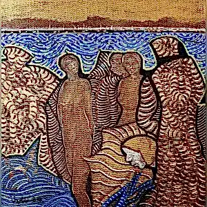 NECMETTİN ÖZLÜ tarafından 2024 yılında 25x25 cm ölçülerinde Tuval üzeri akrilik boya tekniği ile yapılmıştır.