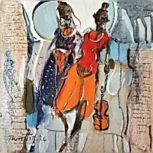 NURETTİN AKKAYA tarafından 2024 yılında 25x25 cm ölçülerinde Tuval üzeri yağlı boya tekniği ile yapılmıştır.