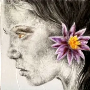 ILGIN ERDEM tarafından 2022 yılında 25x25 cm ölçülerinde Tuval üzeri yağlı boya tekniği ile yapılmıştır.